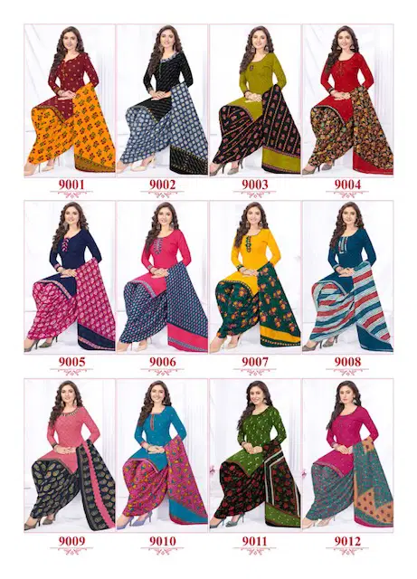 Pankhi Vol 9 By Siddhi Vinayak Printed Cotton Dress Material Wholesalers In Delhi